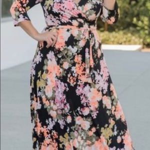 2X Pink Blush Maternity Dress- worn once $40